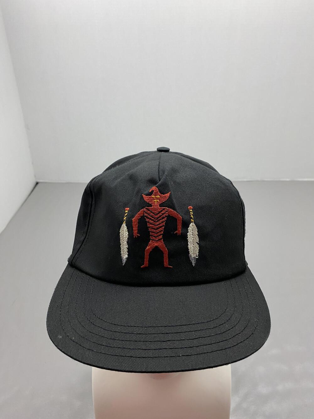 ALive Headwear Hat Cap Strap Back One Size Black Twill Cotton Baseball Cap Mens
